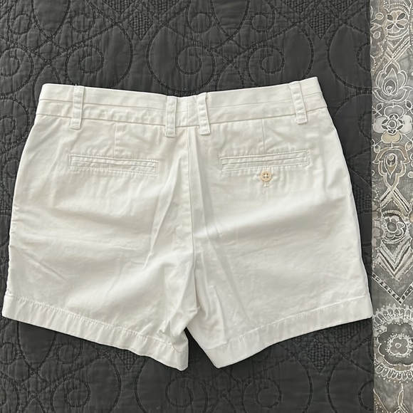 J. Crew white shorts, size 6 - Picture 2 of 3